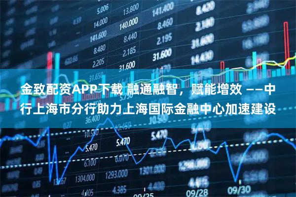 金致配资APP下载 融通融智，赋能增效 ——中行上海市分行助力上海国际金融中心加速建设